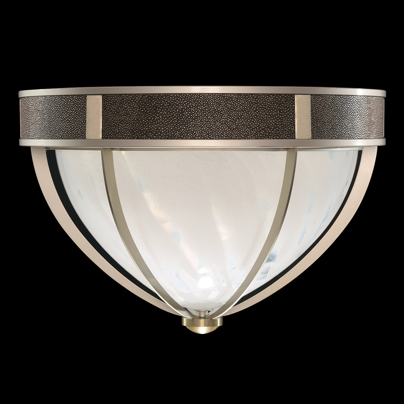 Fine Art Mirage 18.75"W Round Flush Mount