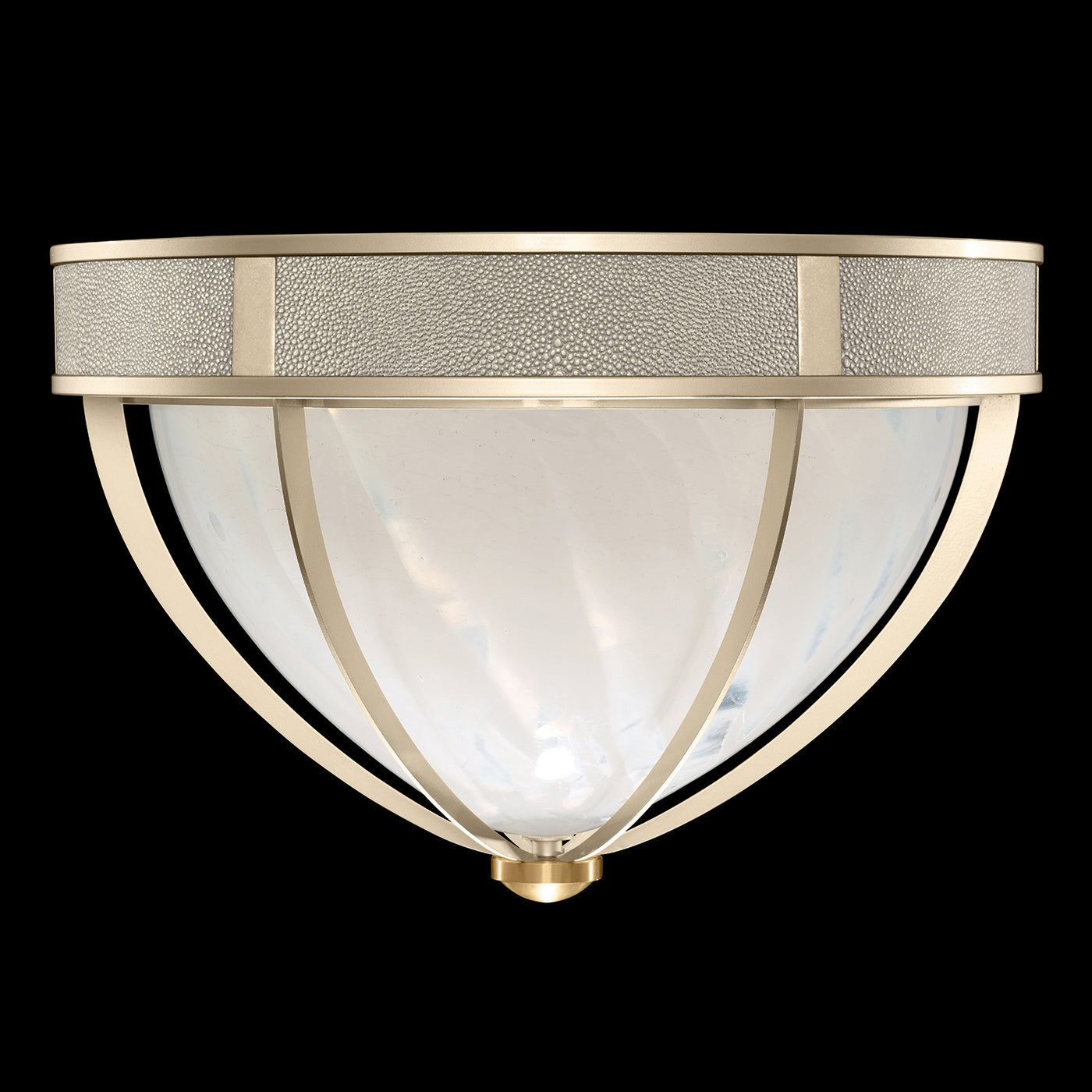 Fine Art Mirage 18.75"W Round Flush Mount
