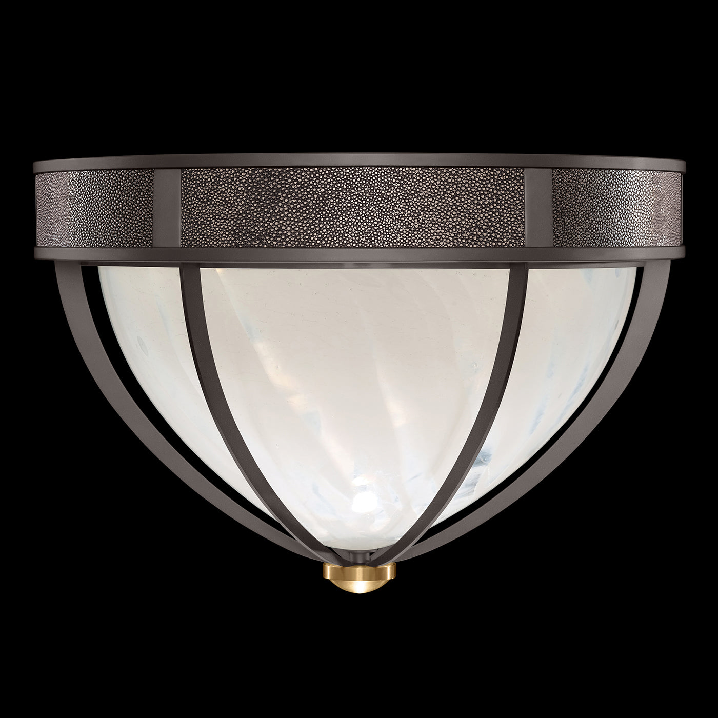 Fine Art Mirage 18.75"W Round Flush Mount