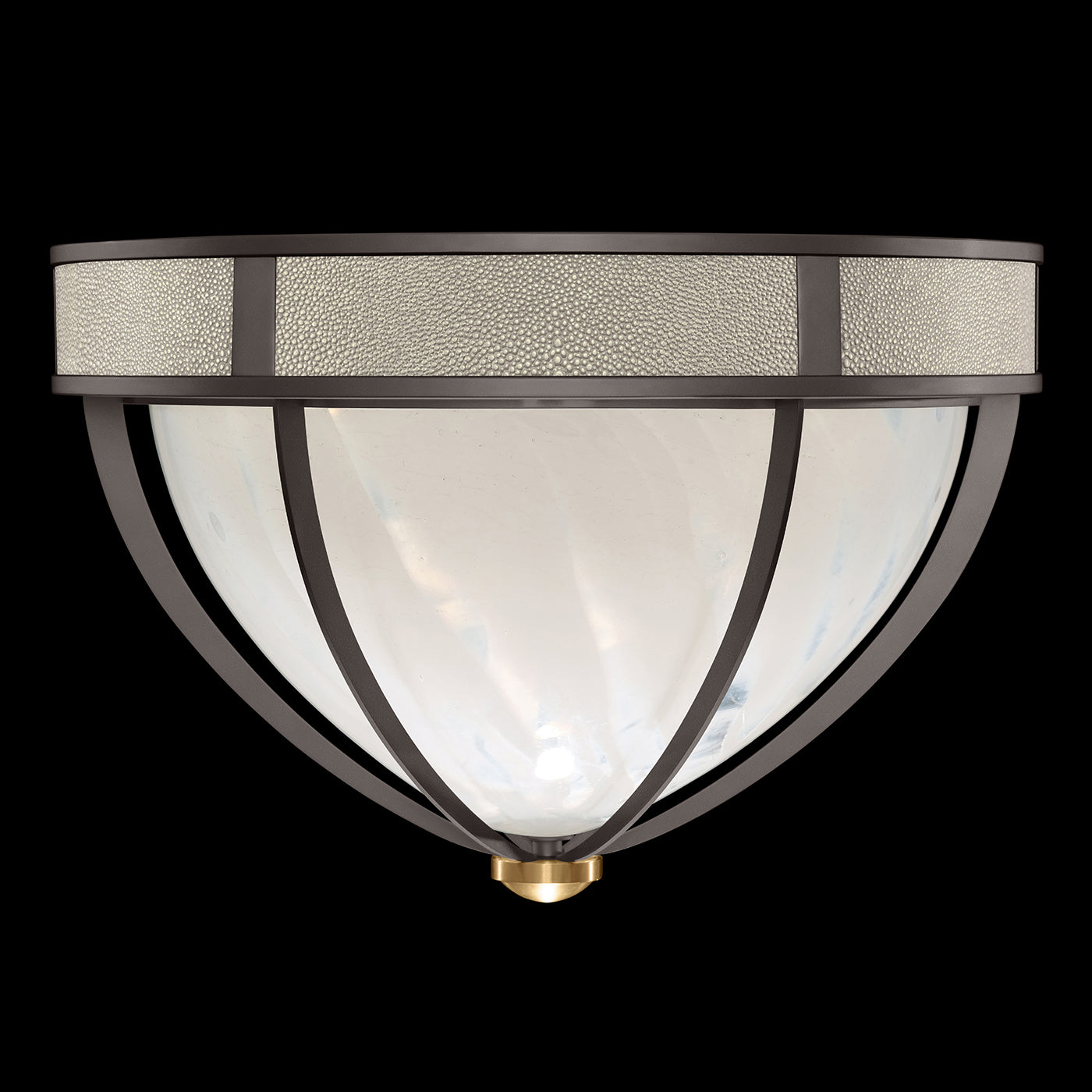 Fine Art Mirage 18.75"W Round Flush Mount