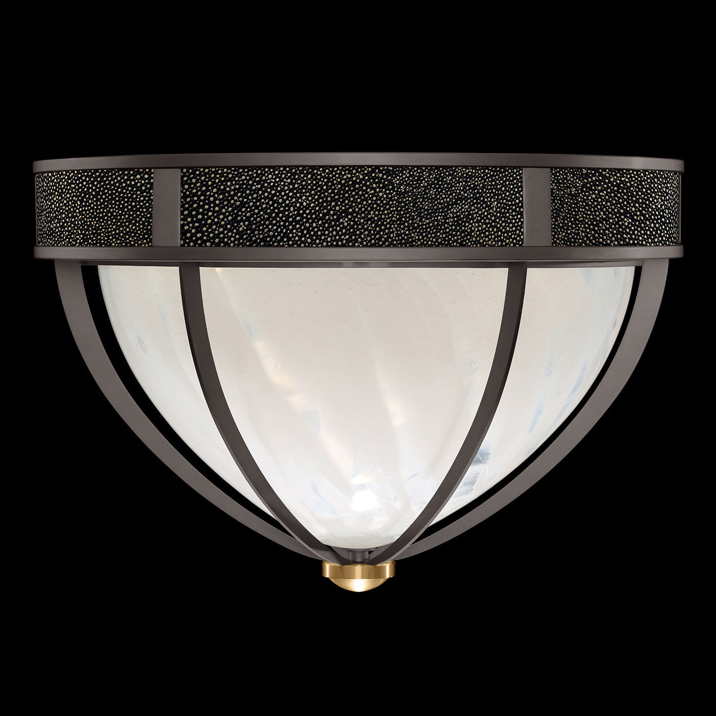 Fine Art Mirage 18.75"W Round Flush Mount