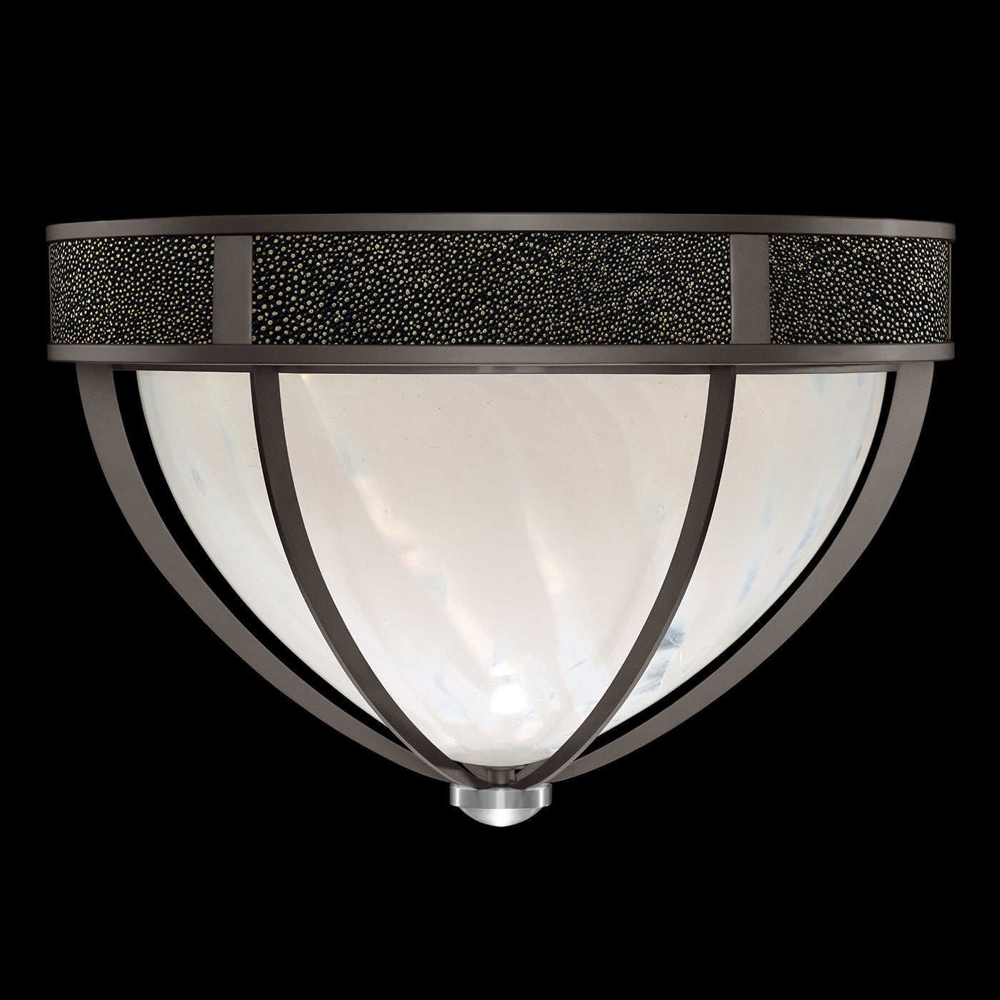 Fine Art Mirage 18.75"W Round Flush Mount