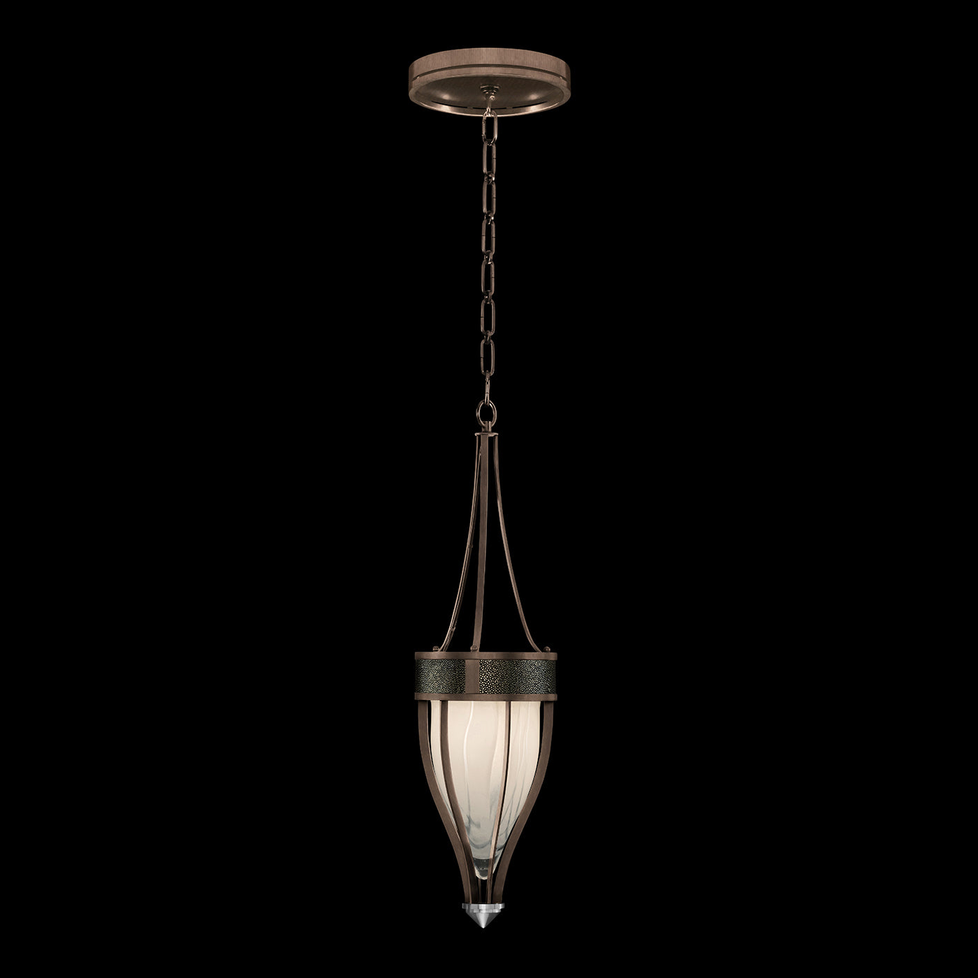 Fine Art Mirage 7.5"W Round Pendant