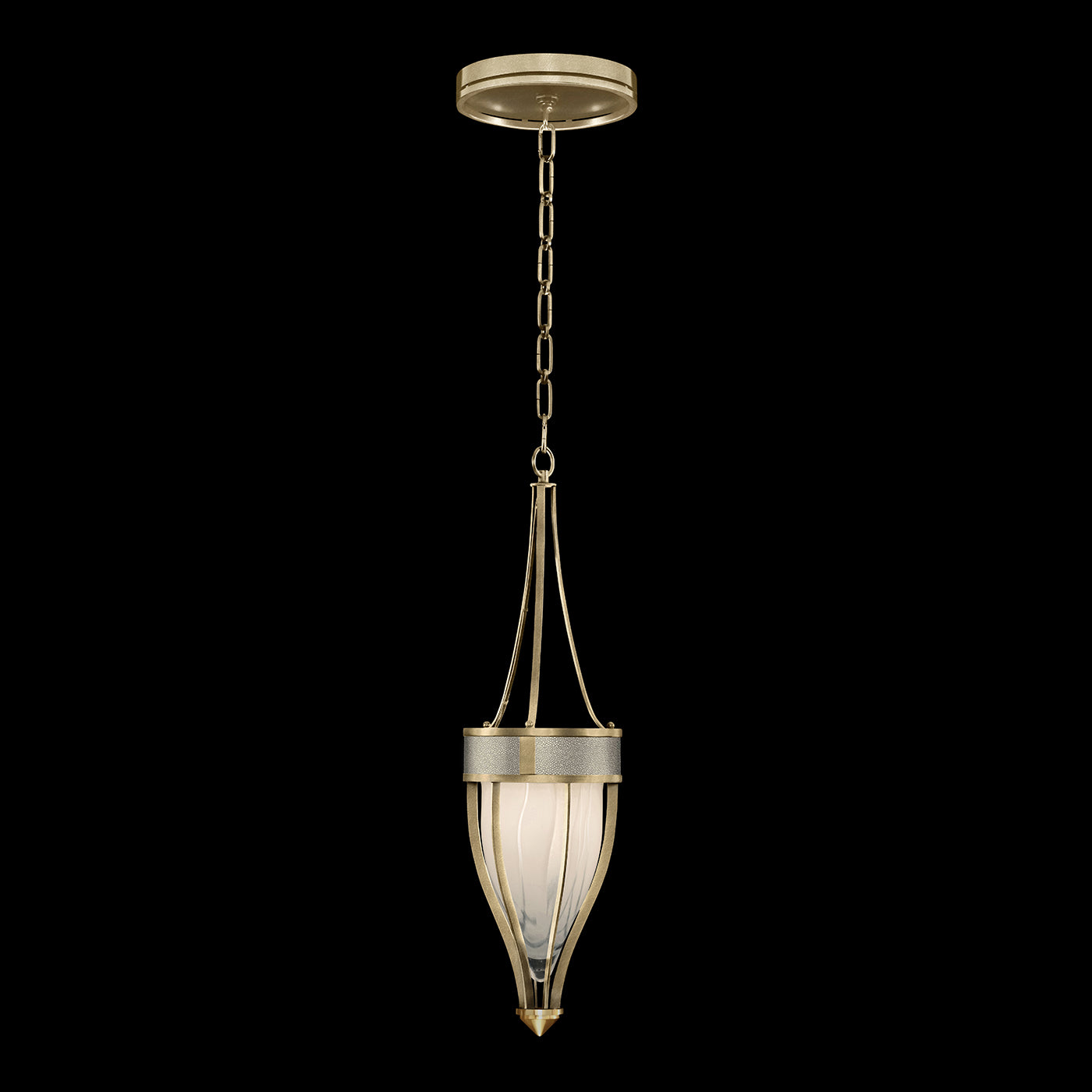 Fine Art Mirage 7.5"W Round Pendant