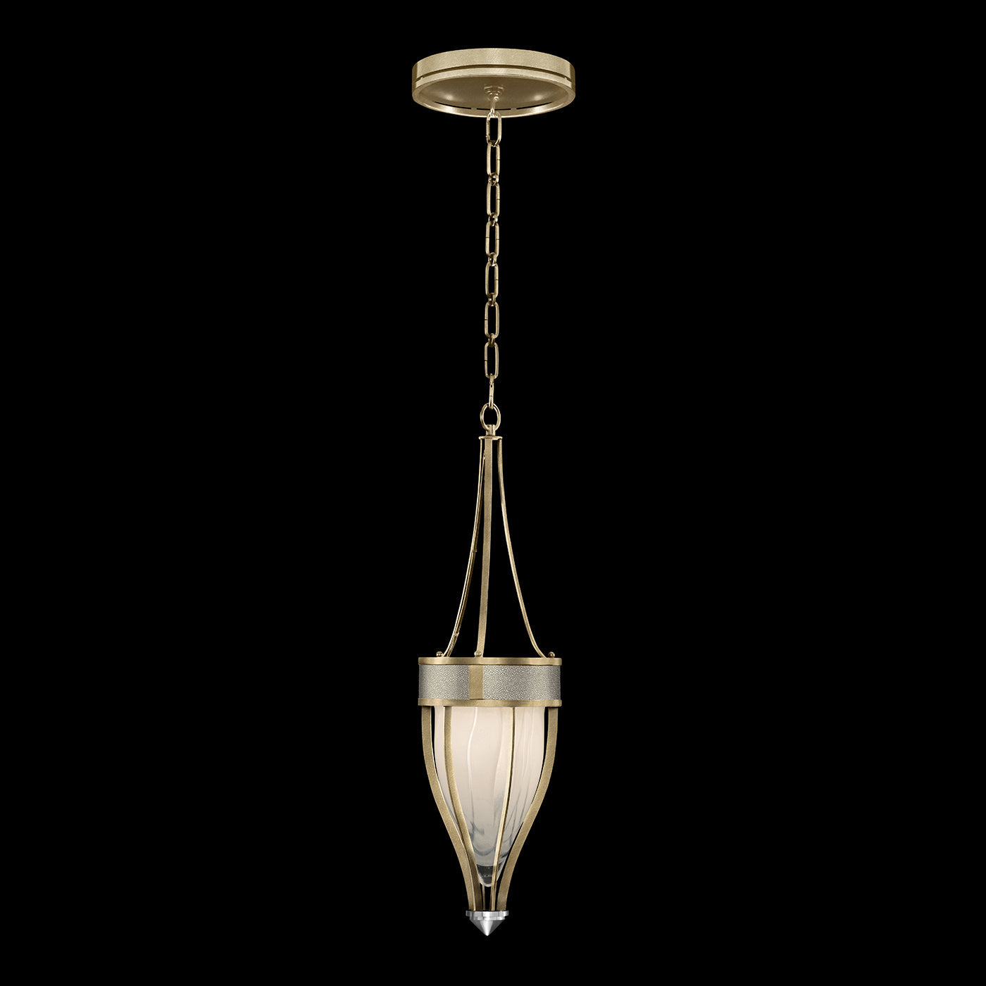 Fine Art Mirage 7.5"W Round Pendant