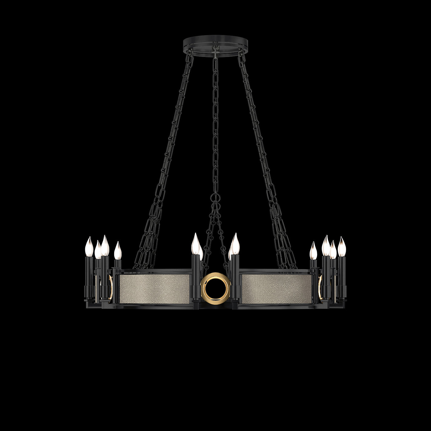 Fine Art Mirage 35.75"W Round Chandelier I