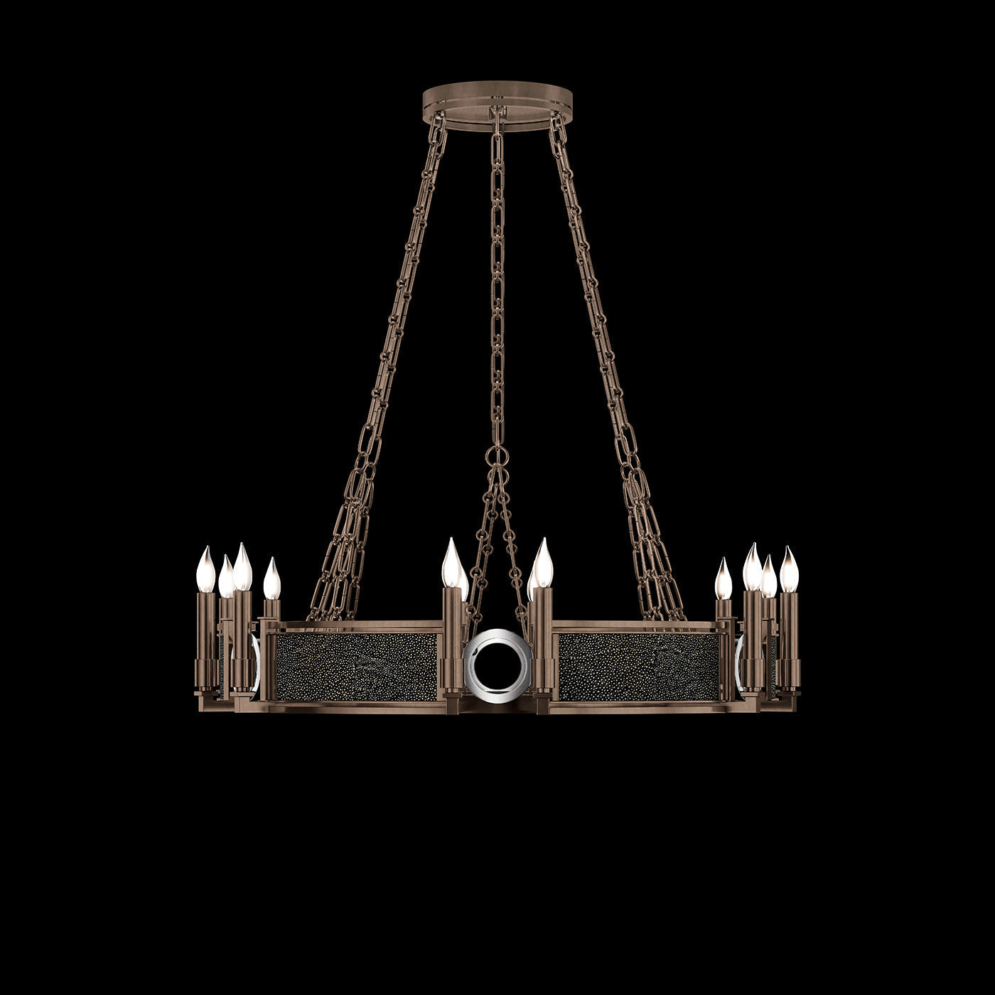 Fine Art Mirage 35.75"W Round Chandelier I