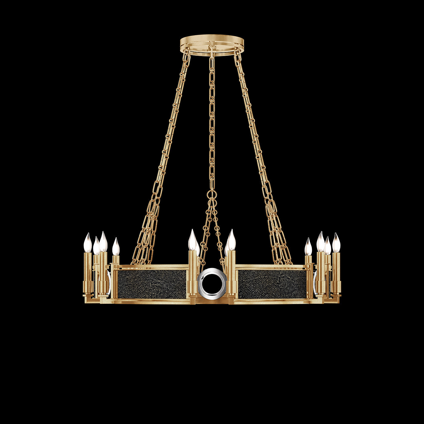 Fine Art Mirage 35.75"W Round Chandelier I