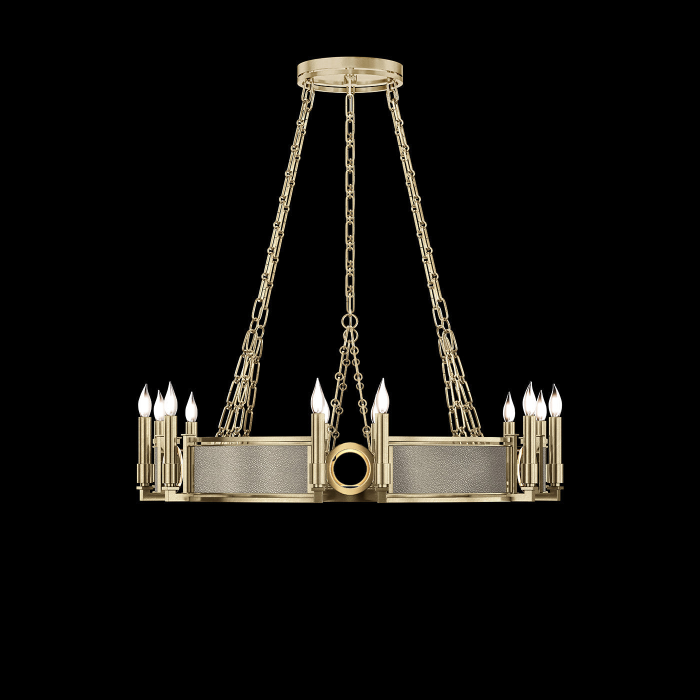 Fine Art Mirage 35.75"W Round Chandelier I