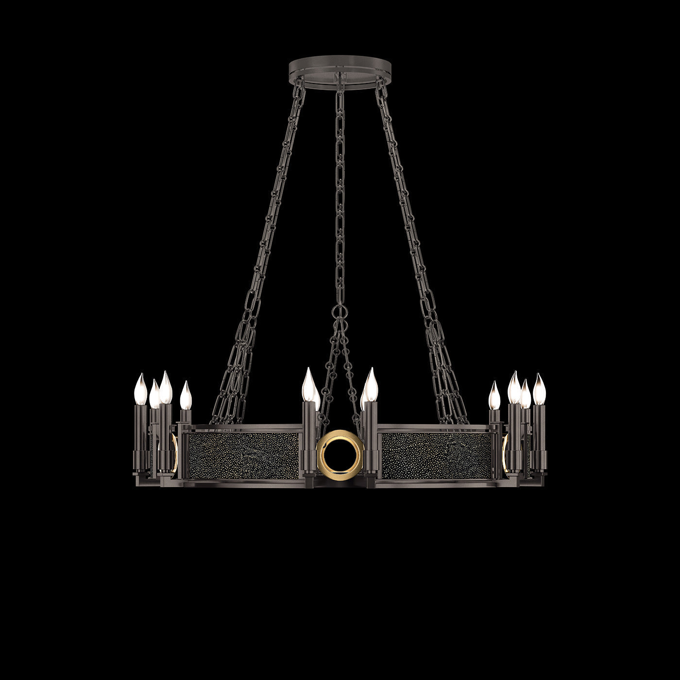 Fine Art Mirage 35.75"W Round Chandelier I