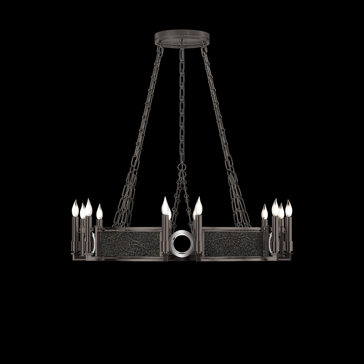 Fine Art Mirage 35.75"W Round Chandelier I