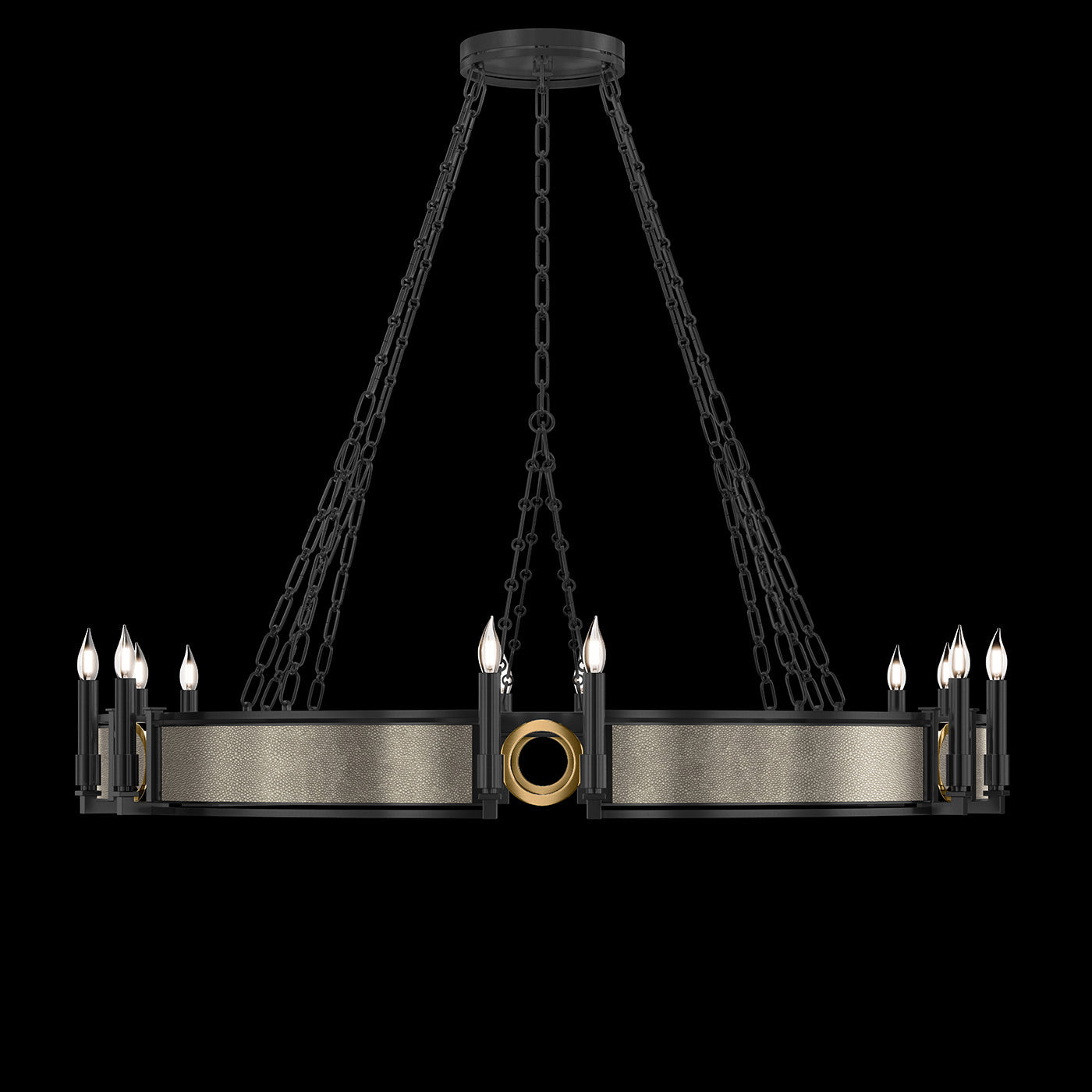 Fine Art Mirage 49.75"W Round Chandelier