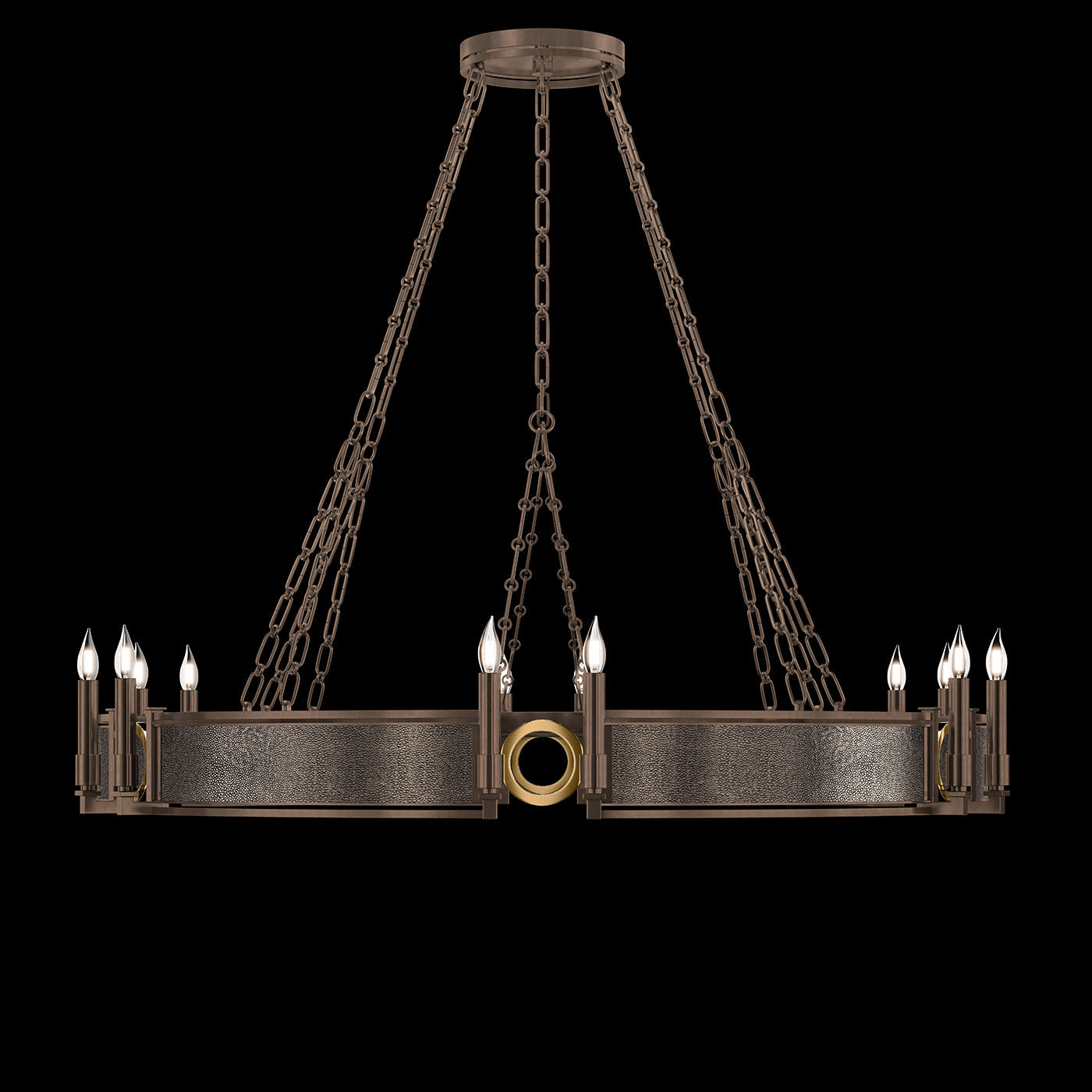 Fine Art Mirage 49.75"W Round Chandelier