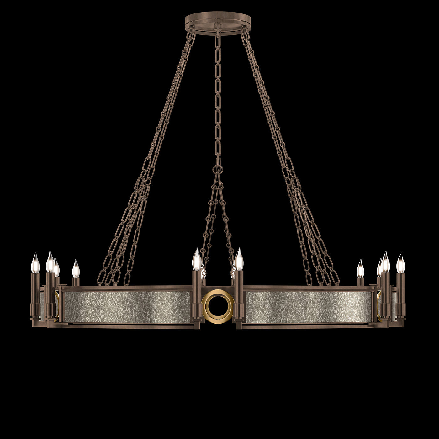 Fine Art Mirage 49.75"W Round Chandelier