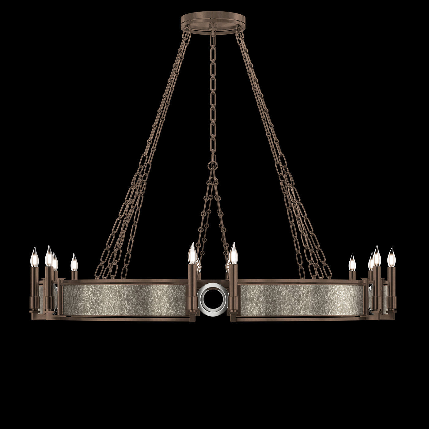 Fine Art Mirage 49.75"W Round Chandelier