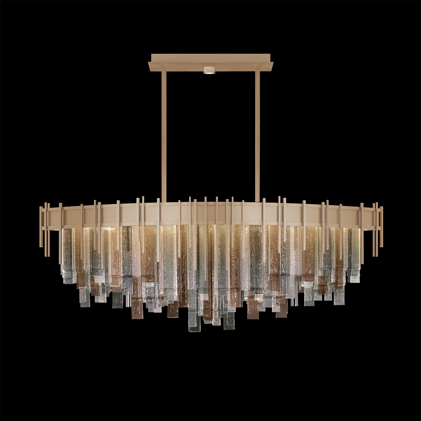 Fine Art Arpeggio 54.5"W Oblong Pendant