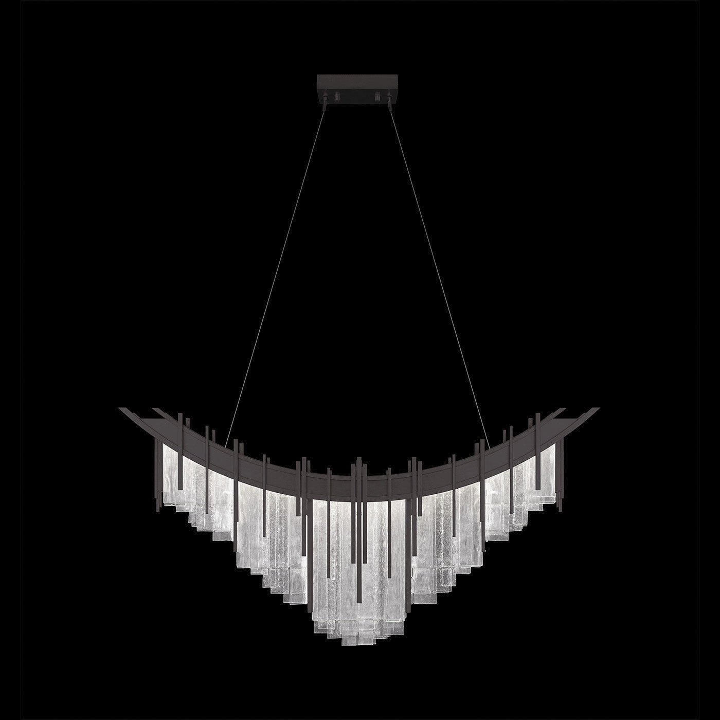 Fine Art Arpeggio 44.75"W Linear Pendant