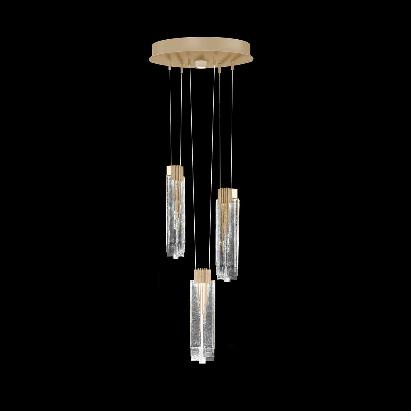 Fine Art Arpeggio 16"W Round Pendant