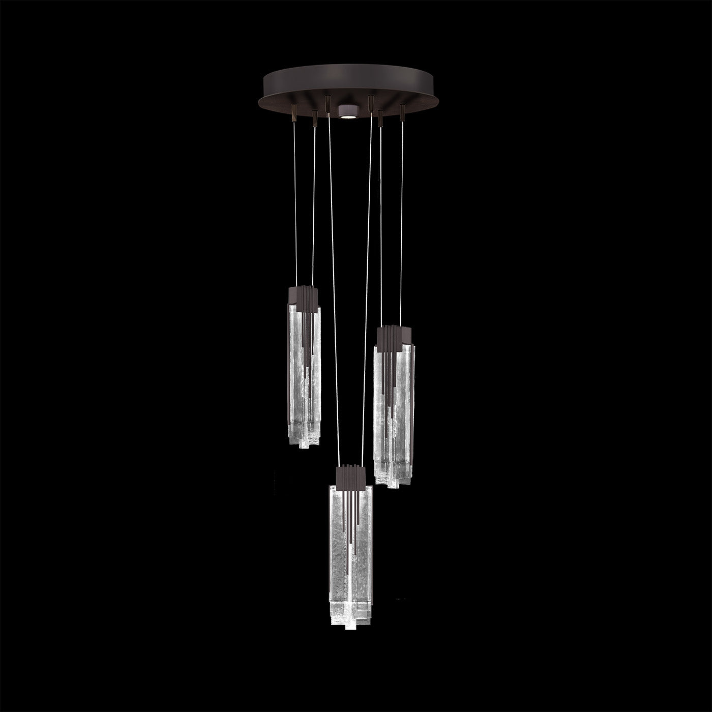 Fine Art Arpeggio 16"W Round Pendant