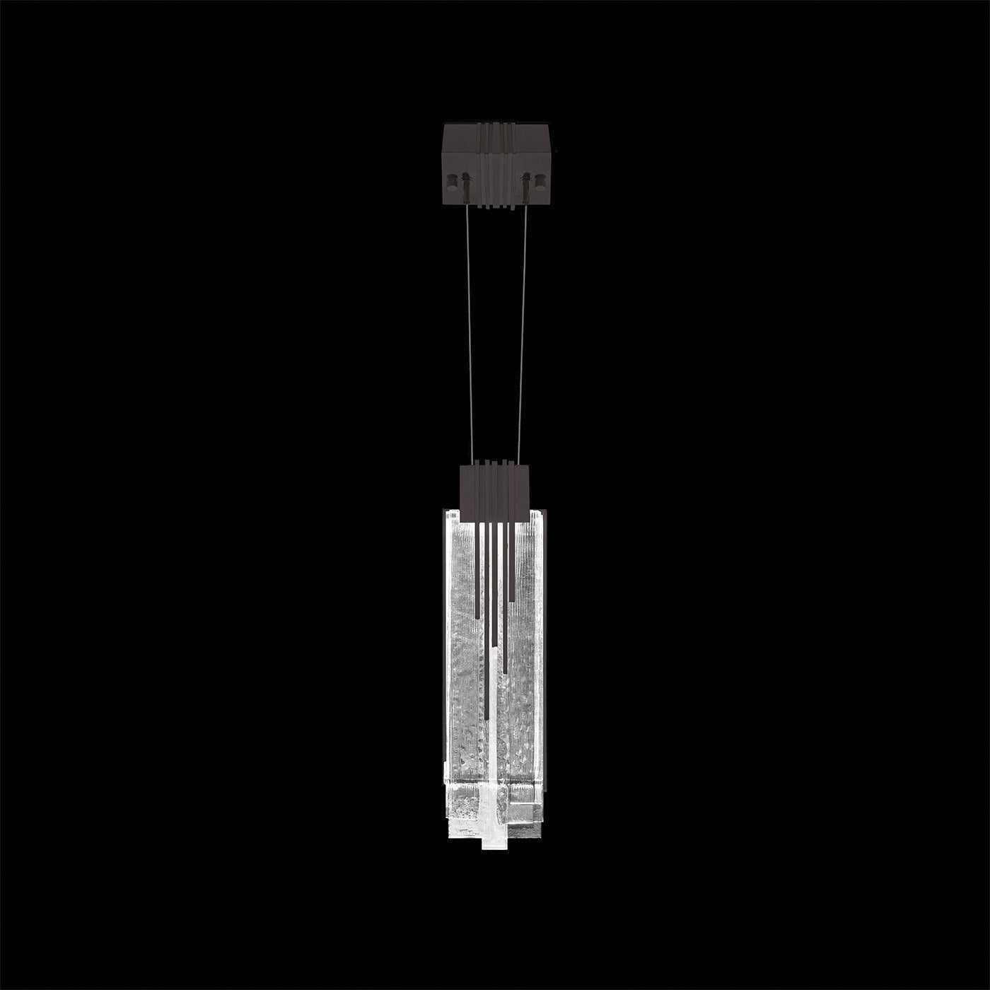 Fine Art Arpeggio 4.5"W Square Pendant