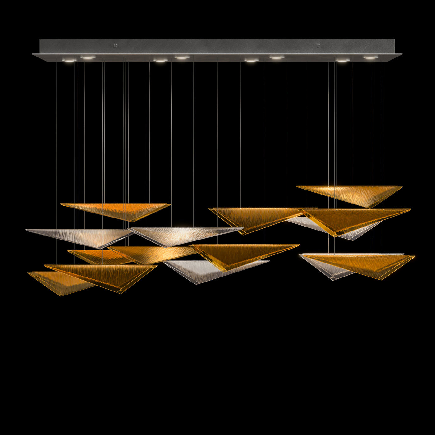 Fine Art Volo 4000 Lumens 58"W Rectangular Pendant