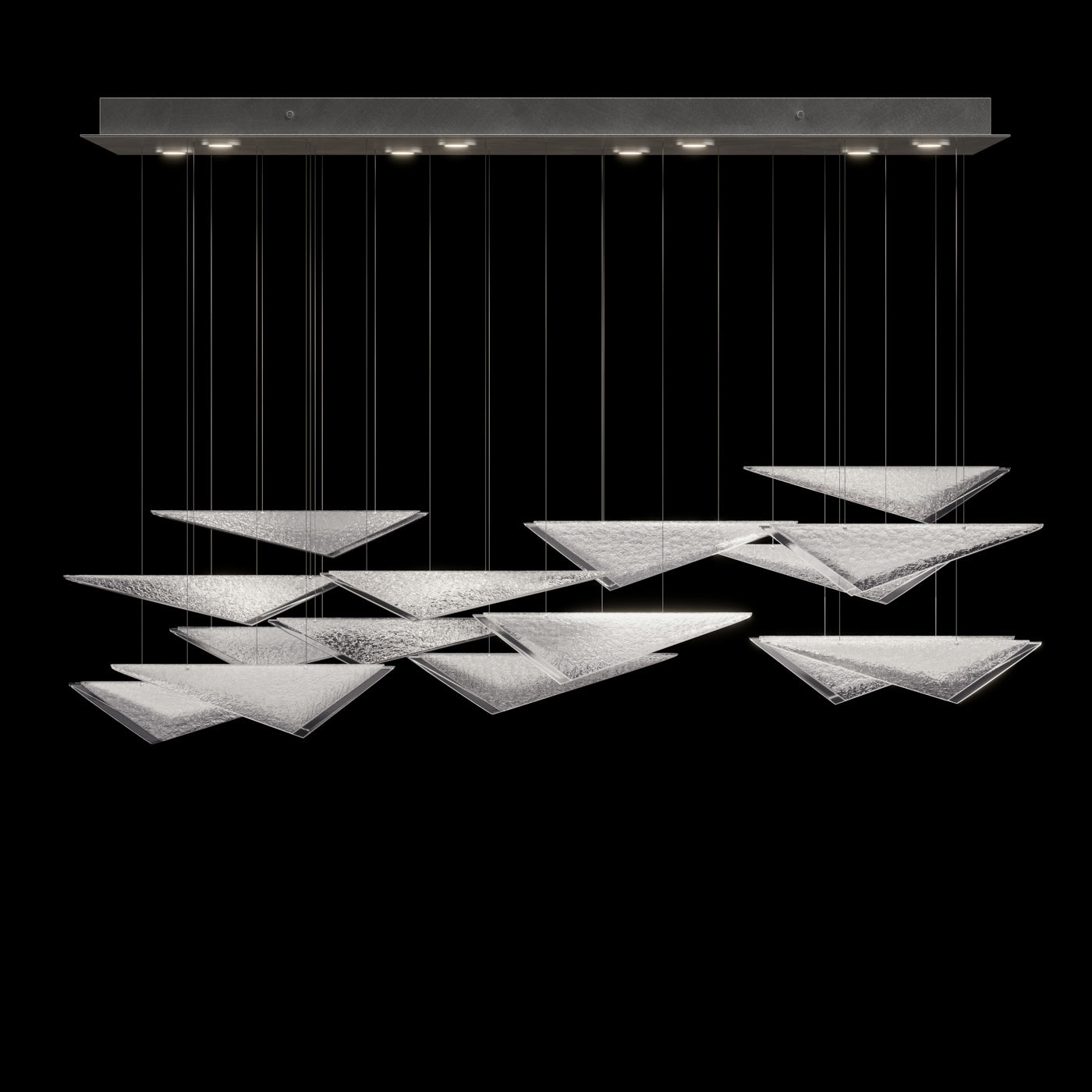 Fine Art Volo 4000 Lumens 58"W Rectangular Pendant