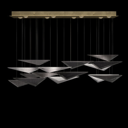 Fine Art Volo 4000 Lumens 58"W Rectangular Pendant
