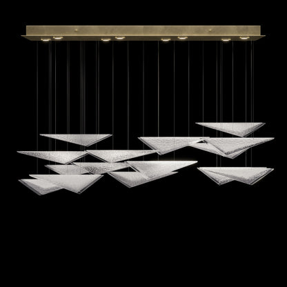 Fine Art Volo 4000 Lumens 58"W Rectangular Pendant