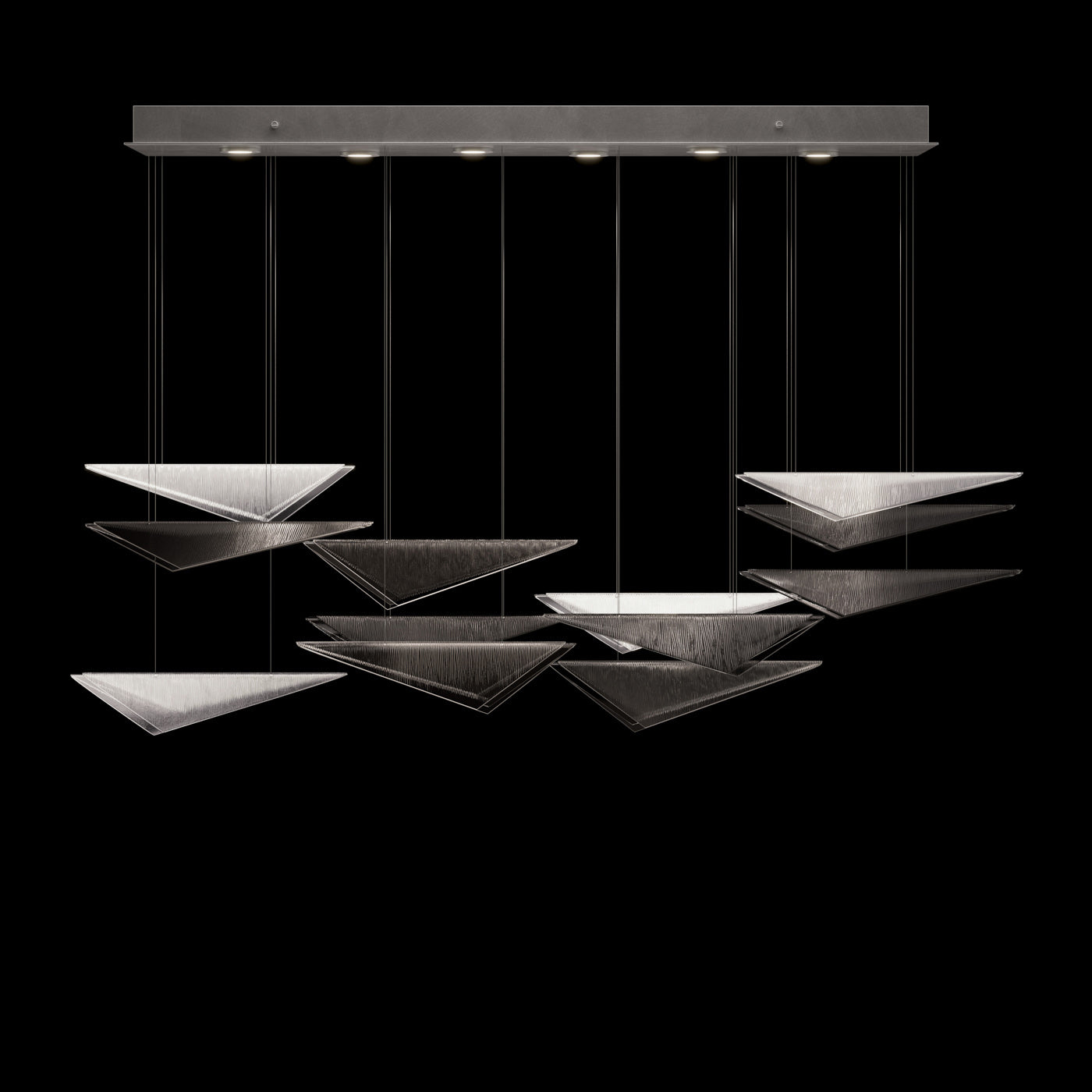Fine Art Volo 3000 Lumens 58"W Rectangular Pendant