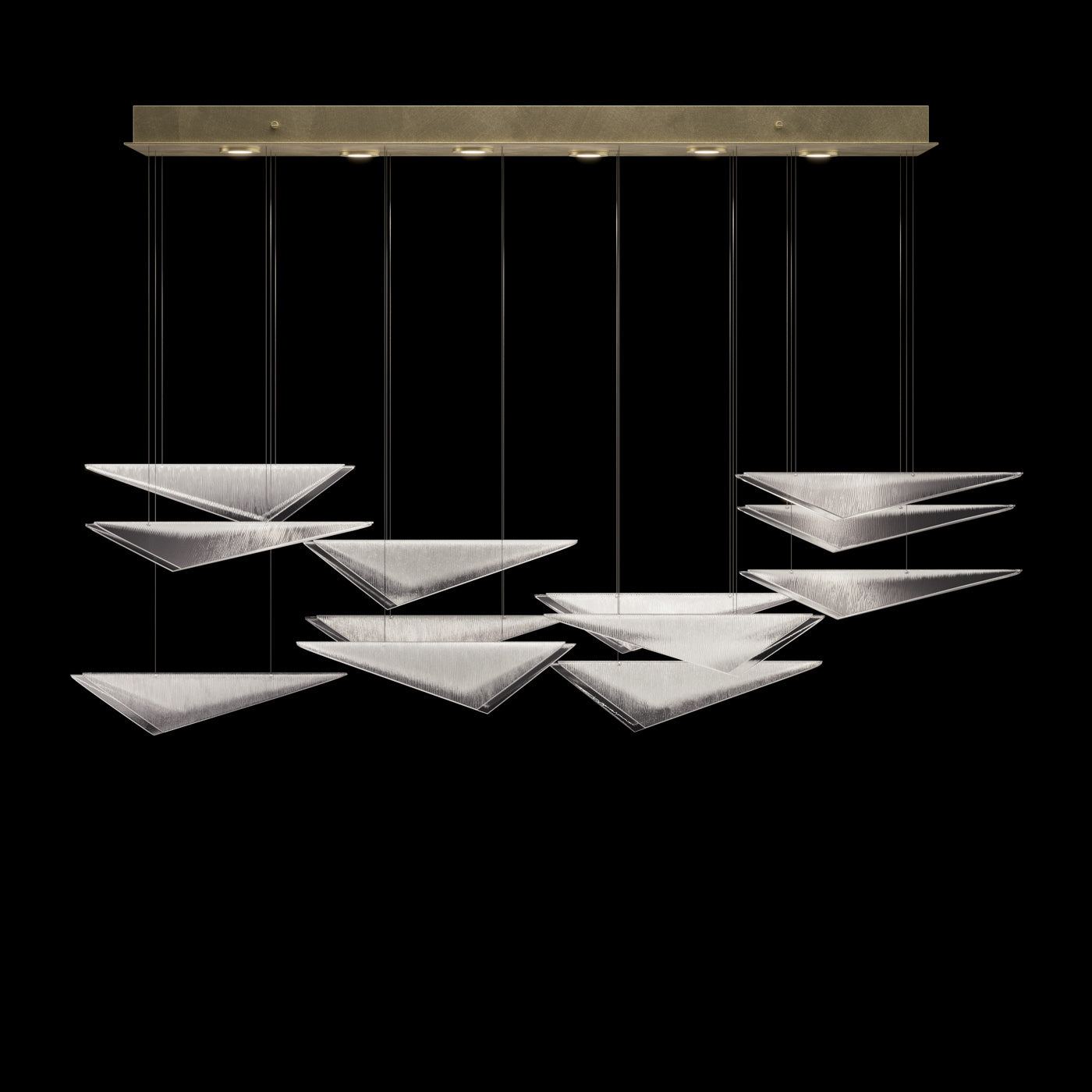 Fine Art Volo 3000 Lumens 58"W Rectangular Pendant