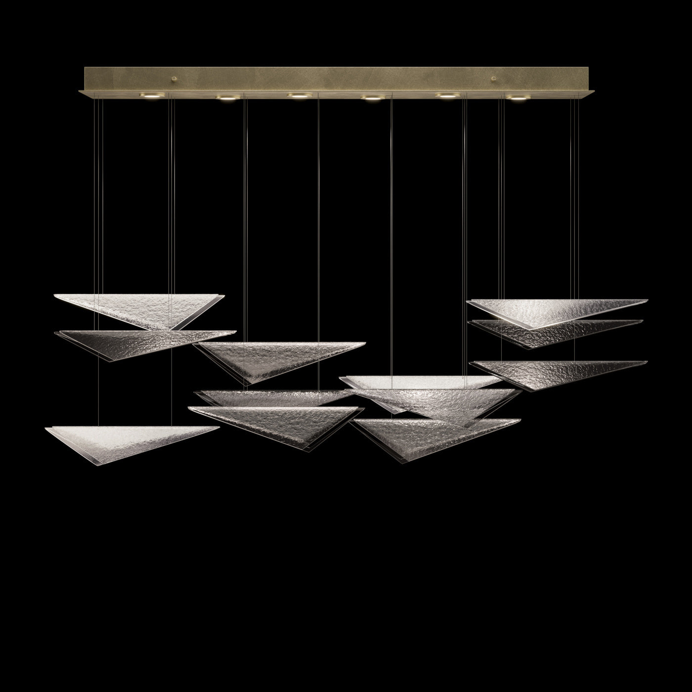 Fine Art Volo 3000 Lumens 58"W Rectangular Pendant