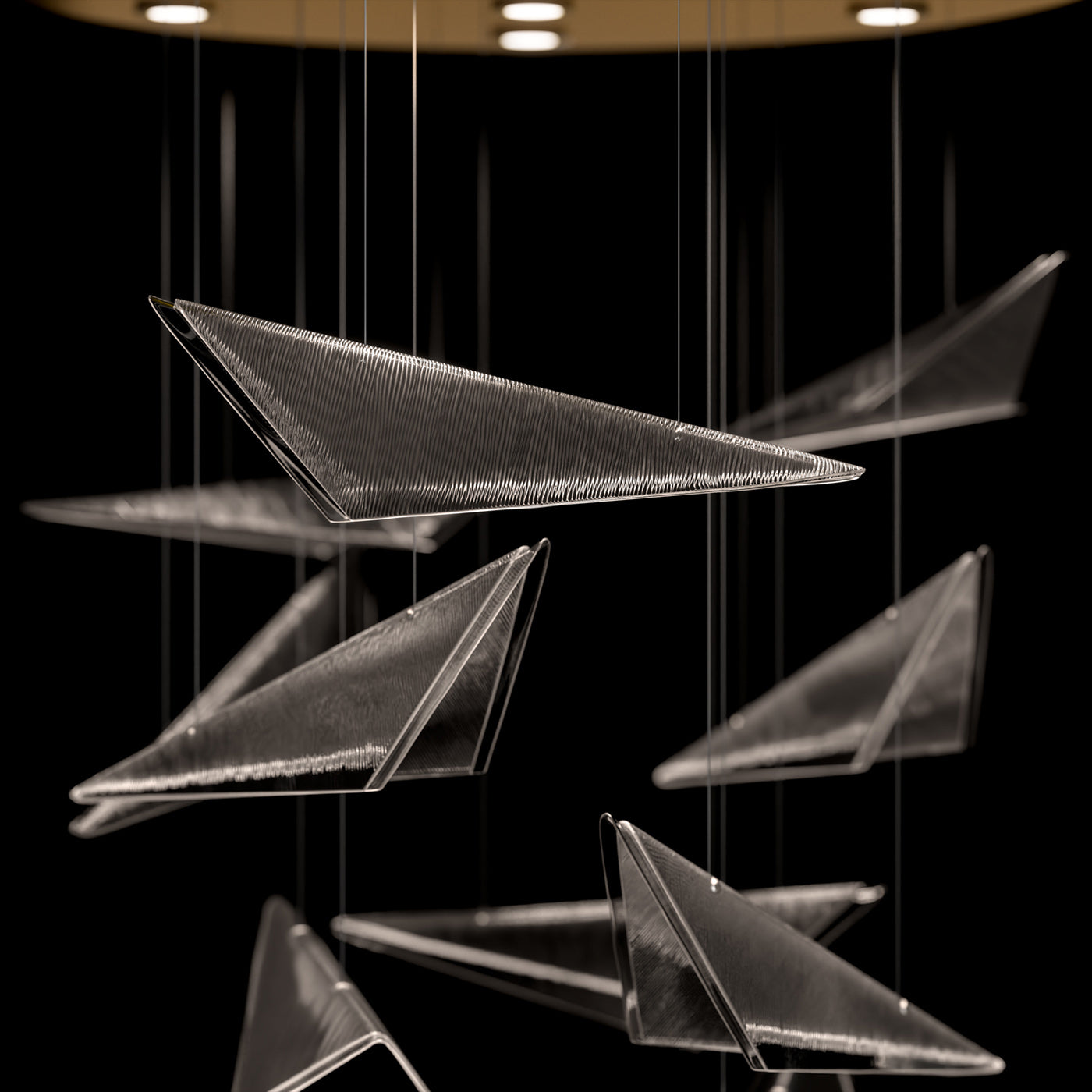 Fine Art Volo 4000 Lumens 36"W Round Pendant