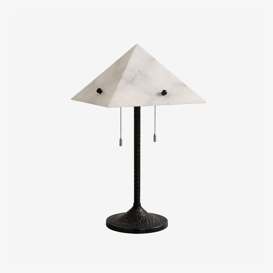 Apex Alabaster Prism Table Lamp