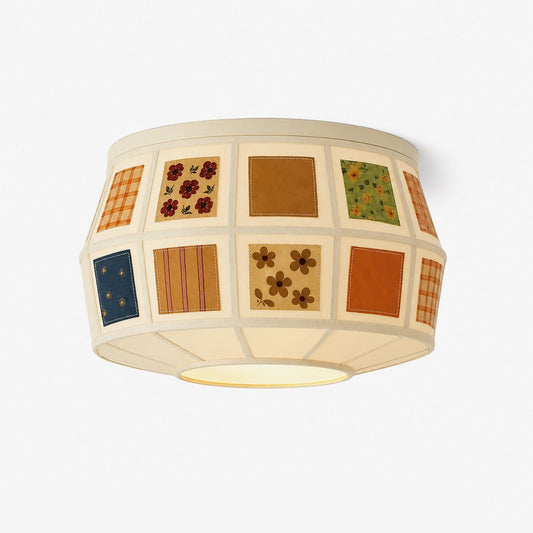 Patchwork Quilt Ceiling Light