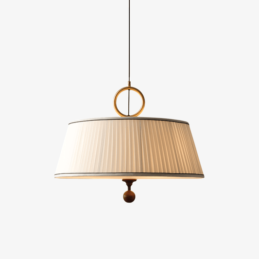 Alina Fabric Pendant Lamp ∅ 13.8″ x H 16.9″ / White 1001 pendant Lamp