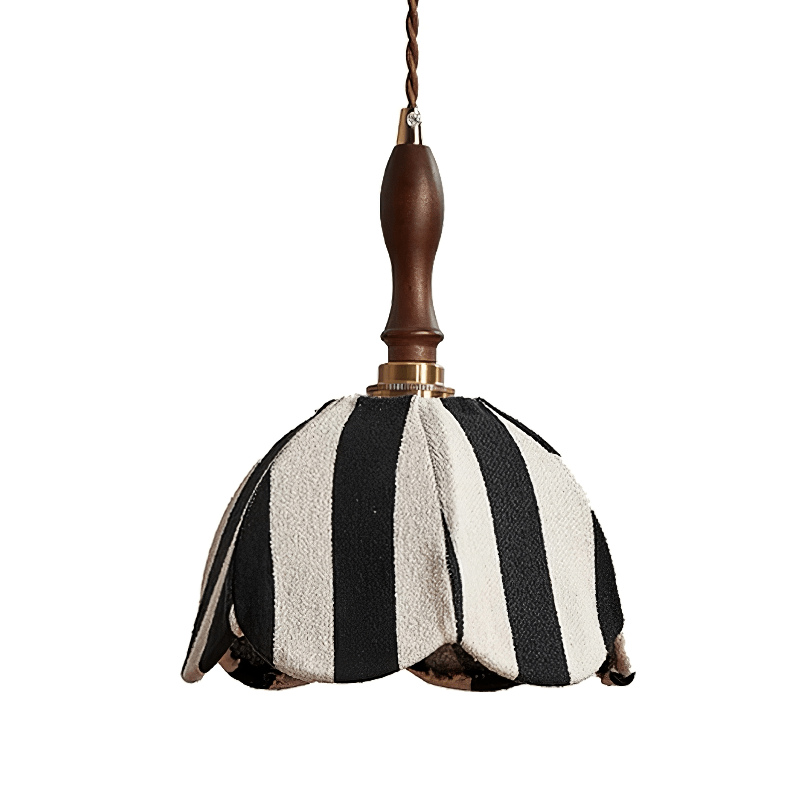 Marbre Stripe Pendant Light ∅ 7.9’’ x H 11’’ / Black & White 1001 pendant Lamp