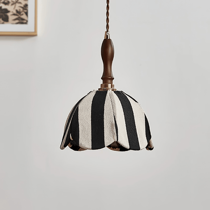 Marbre Stripe Pendant Light ∅ 7.9’’ x H 11’’ / Black & White 1001 pendant Lamp