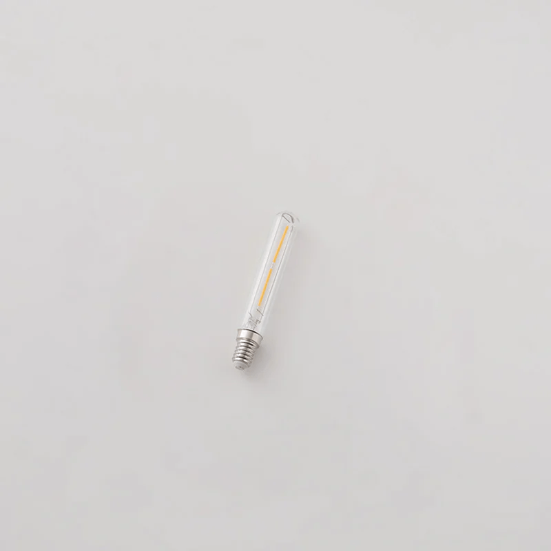 Tubular LED Filament E14/E27 Bulb T125 Size: ∅ 1.2″ x H 4.9″ / E14 Screw / No delivery if purchased separately 1001