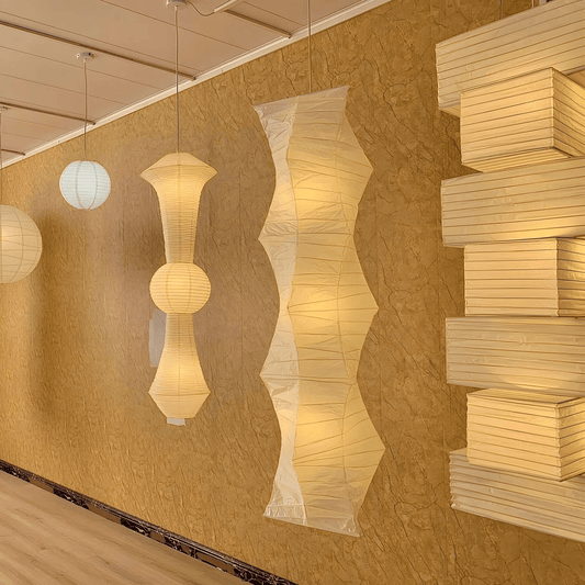 Washi Paper 33N Swag Pendant Light