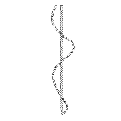 Pearl Necklace Balls Chandelier 308-Balls ∅ 39.4″ x H 354.3″ / Gold & White / Warm Light 1001 Chandelier