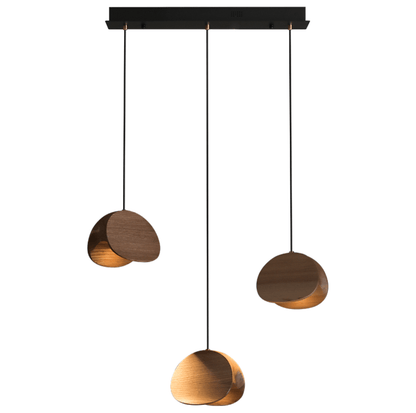 Orbit Fold Wood Pendant Light