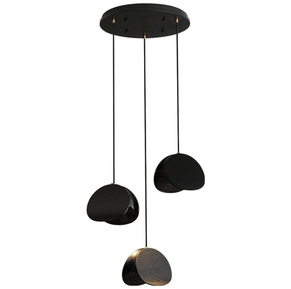 Orbit Fold Wood Pendant Light