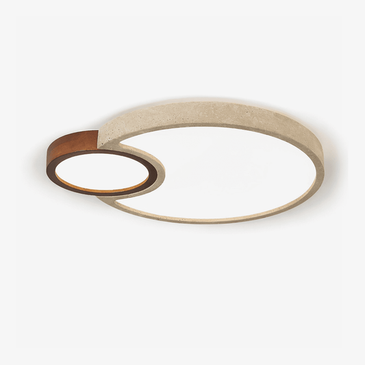 Orba Travertine Ceiling Light