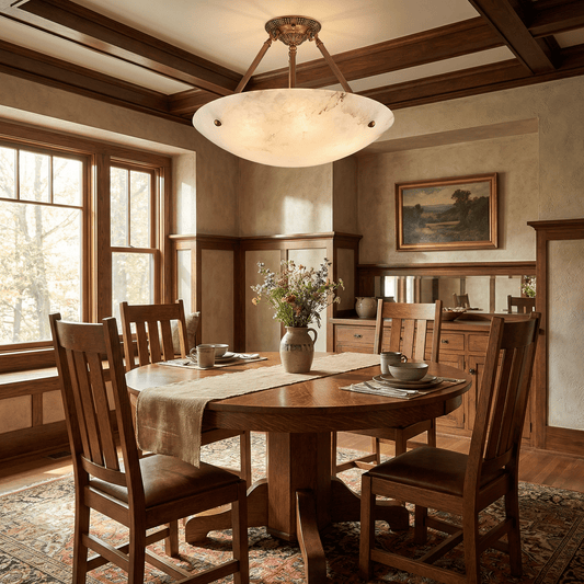Calyra Alabaster Ceiling Light