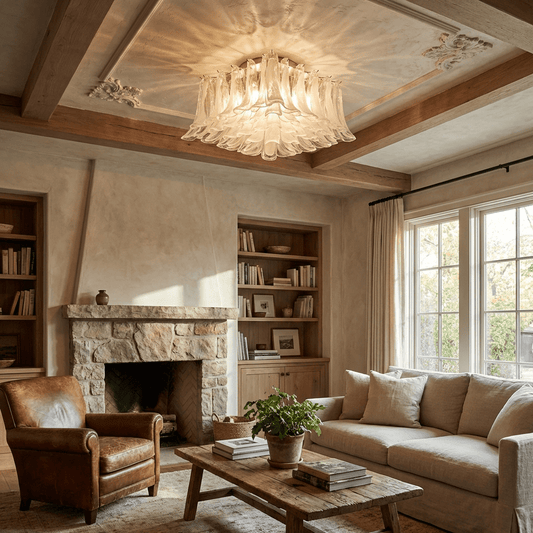 Aurielis Glass Ceiling Light