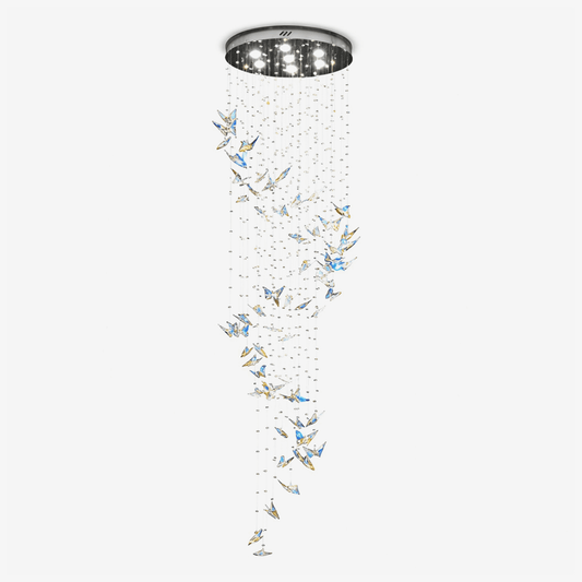 Crystalwing Butterfly Chandelier