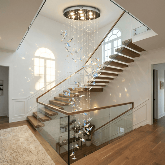Crystalwing Butterfly Chandelier