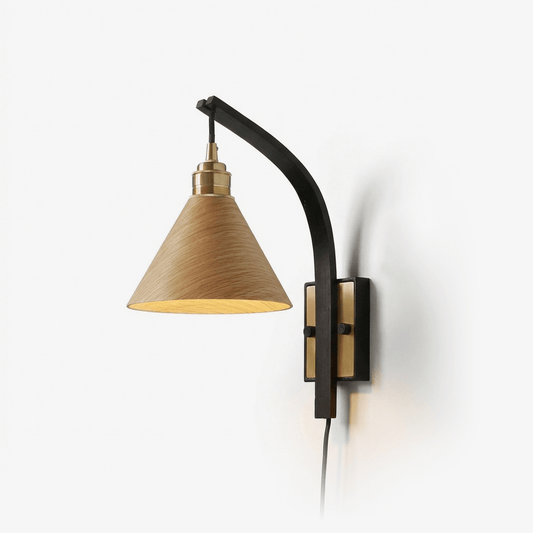 Camber Arc Plug-in Wall Sconce