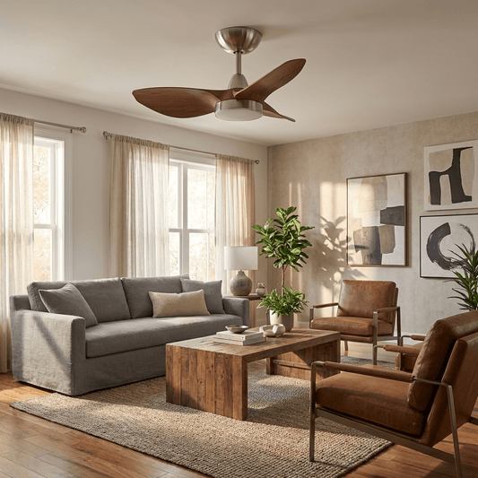 Mistral Aerodynamic Ceiling Fan Light