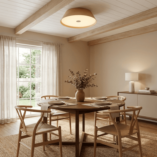 Lunara Wooden Ceiling Light
